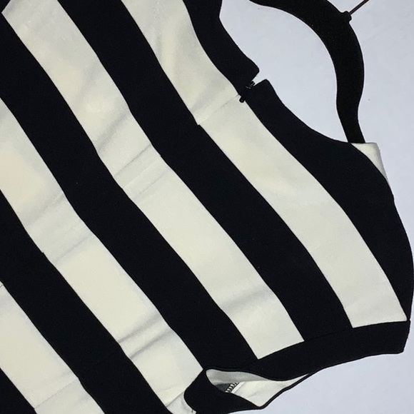 NWOT Banana Republic Striped Midi Dress - Size 4 - Picture 5 of 8